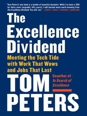cover image of The Excellence Dividend